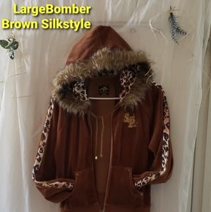 Caramel Brown Bomber SP jacket